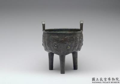 图片[3]-Ding cauldron with inscription “Ya”, Shang dynasty, c.16th-11th century BCE-China Archive